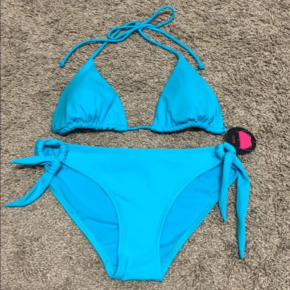 Victoria's Secret Other - Victoria’s Secret Blue String Bikini